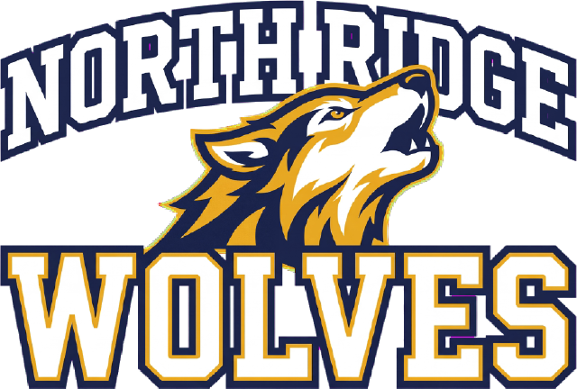 North Ridge Wolves Mascot Logo