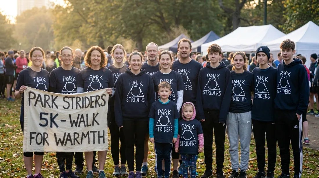 Charity Walk, 5K & Fundraising Team Shirts illustration