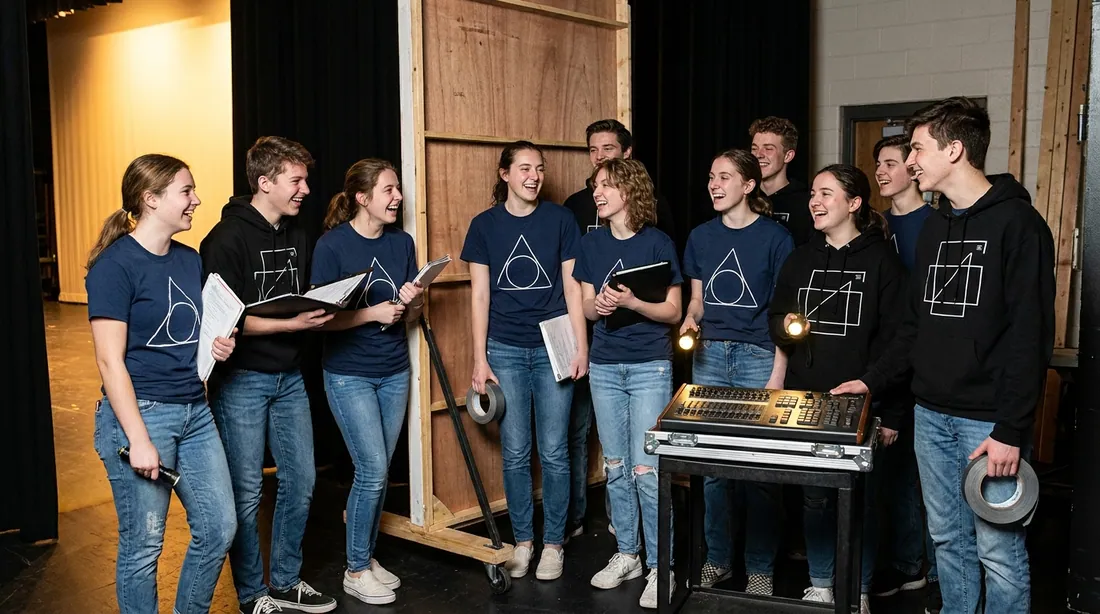 Custom Theater Show Shirts & Cast Tees illustration