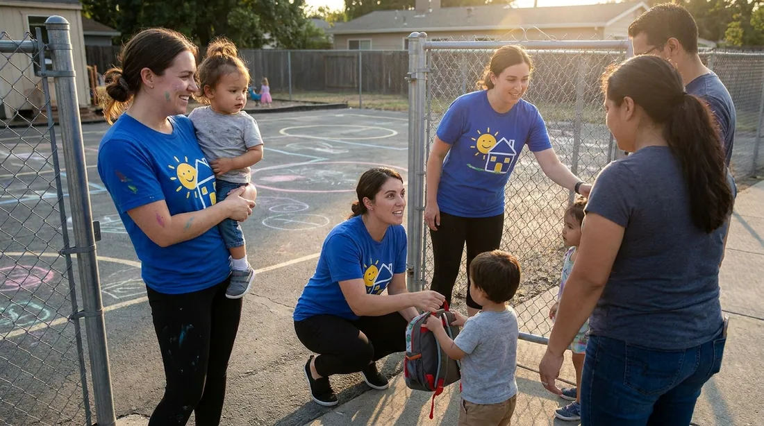 Custom Daycare & Preschool Staff Shirts illustration