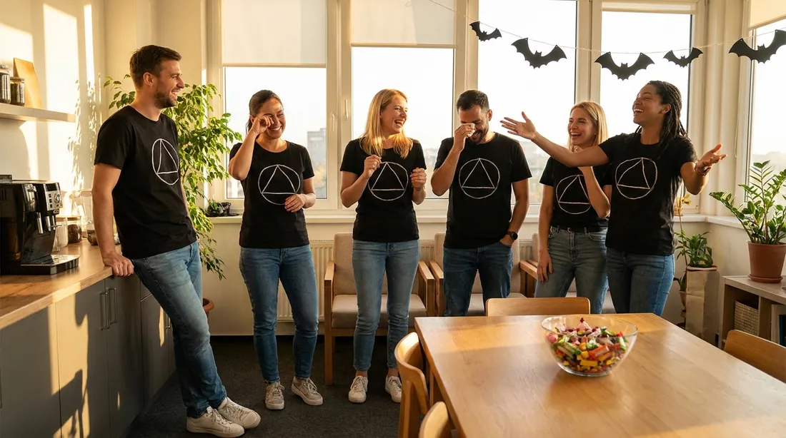 Halloween Group Costume Shirts illustration