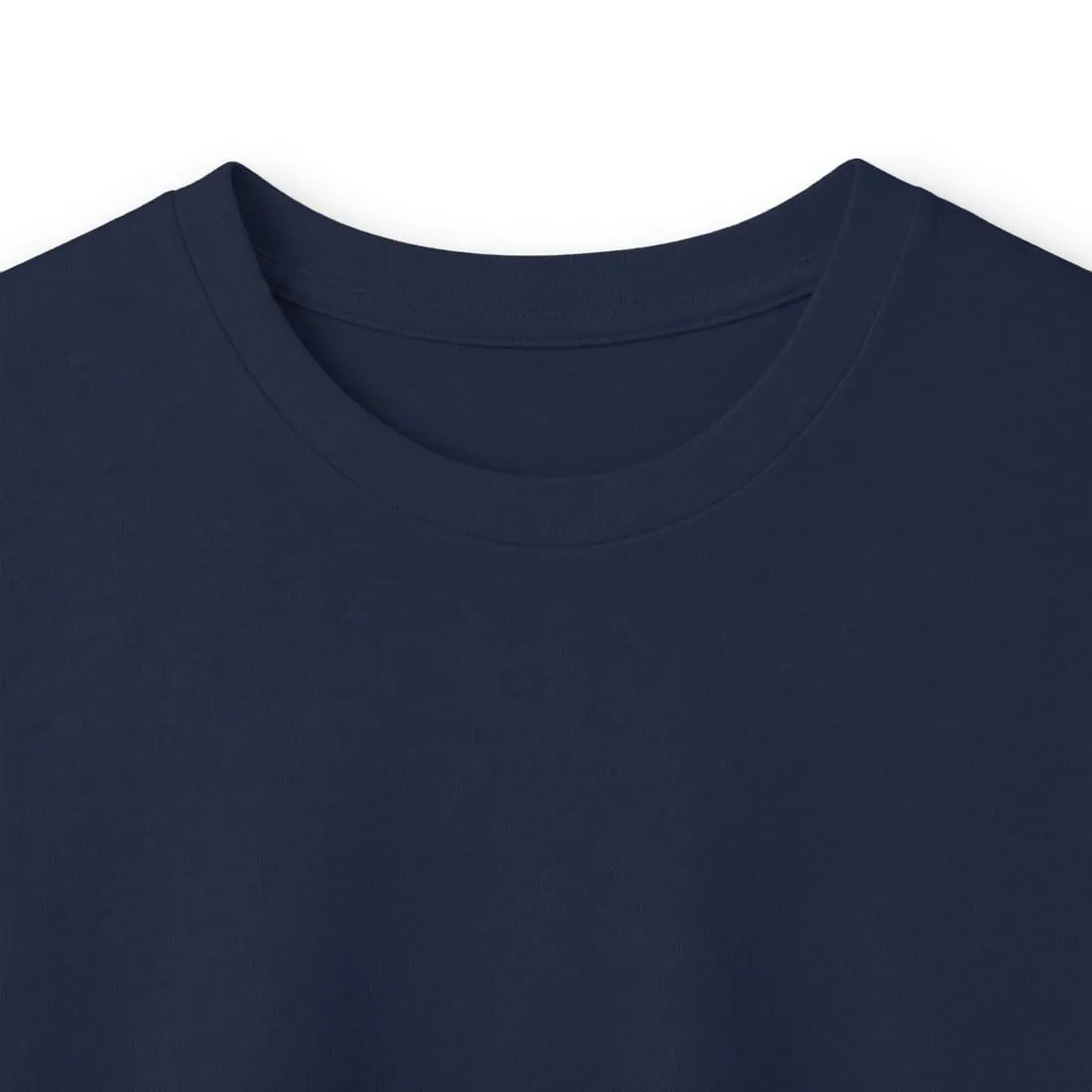 Adult Long Sleeve in Navy, close-up