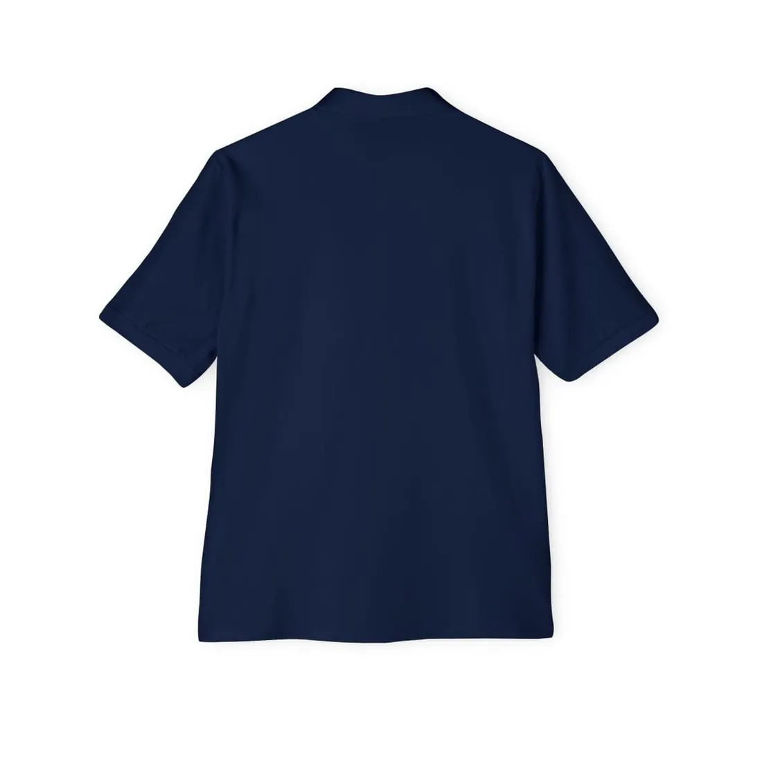 Adult Polo in Navy, back