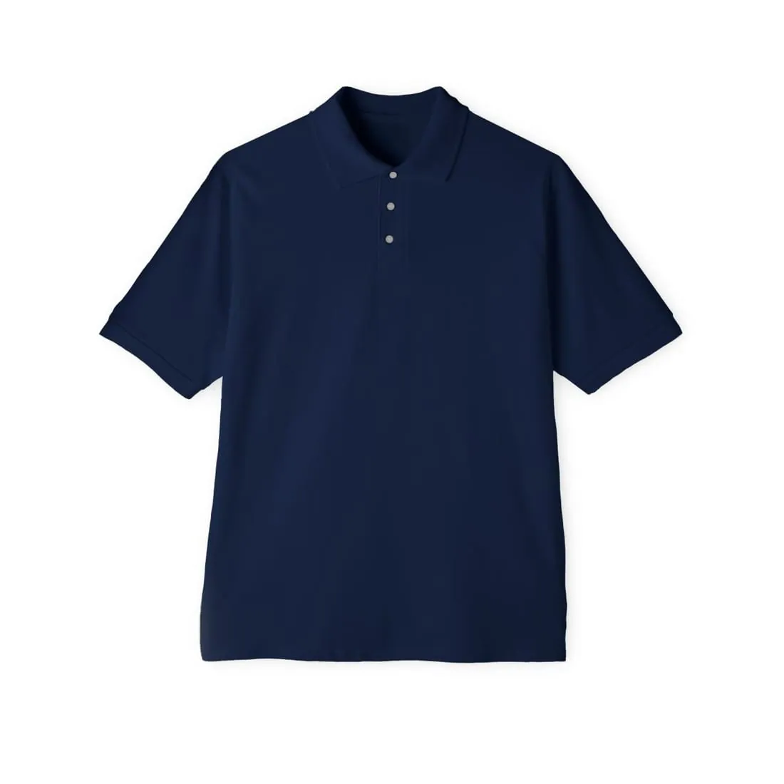 Adult Polo in Navy, front