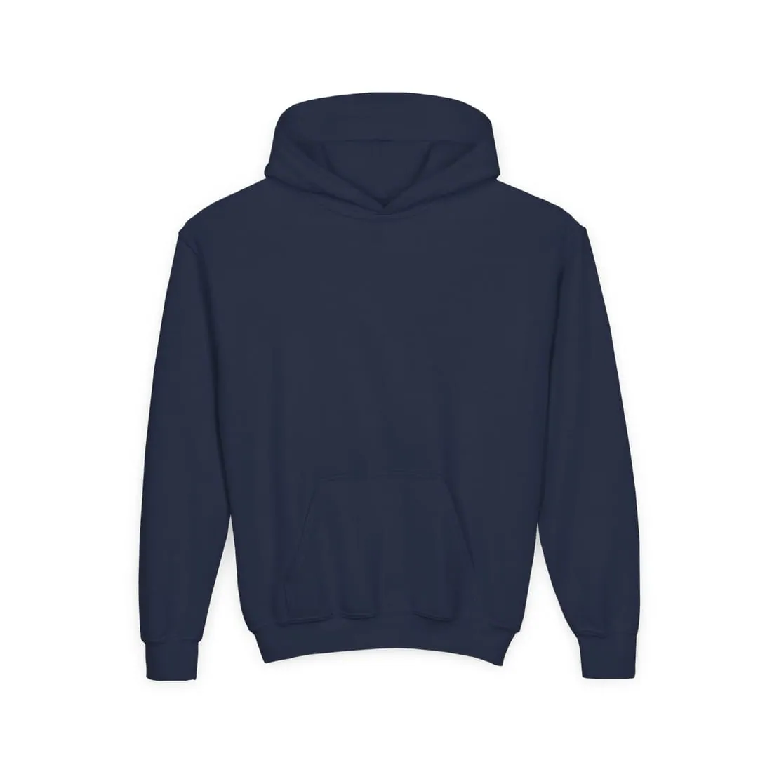 Youth Hoodie in Navy, front