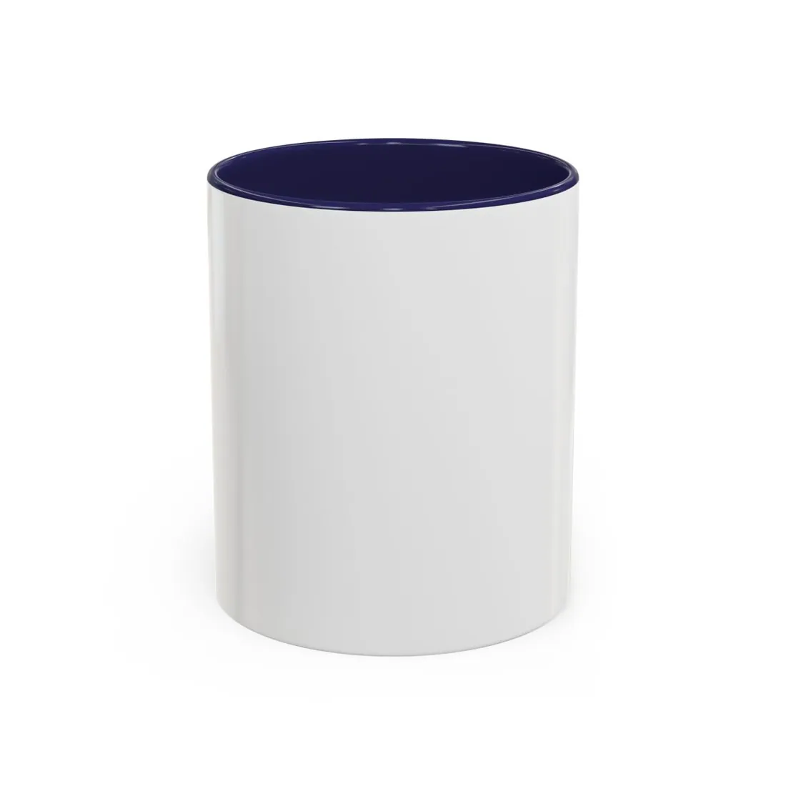 Accent Mug in Navy, wrap view