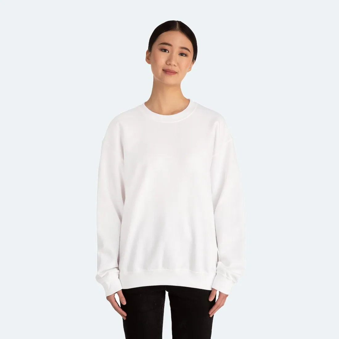 Adult Crewneck in White