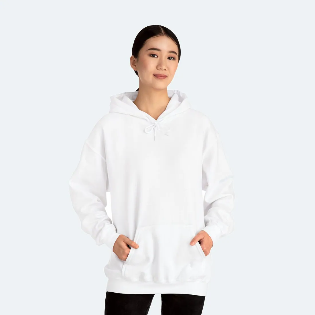Adult Hoodie in White