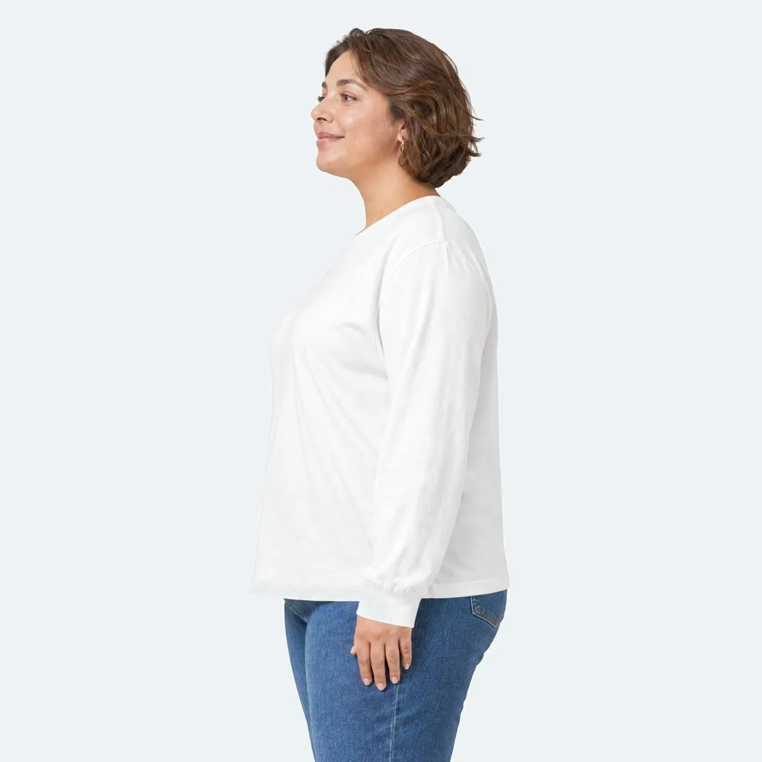 Adult Long Sleeve in White