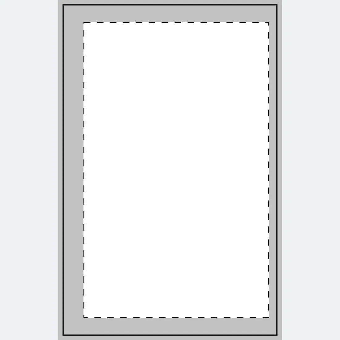 Dotted Notebook in White, front cover view