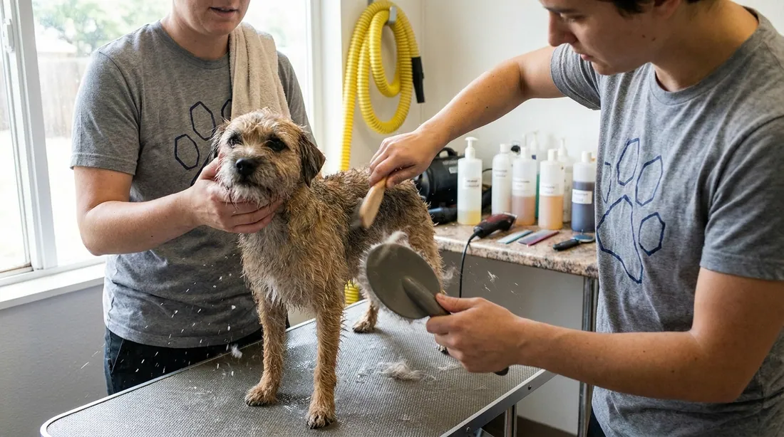 Custom Shirts for Pet Groomers & Dog Daycares illustration