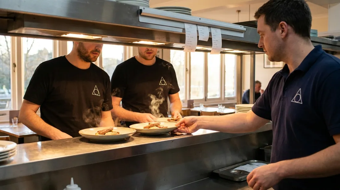 Custom Restaurant & Kitchen Staff Shirts illustration