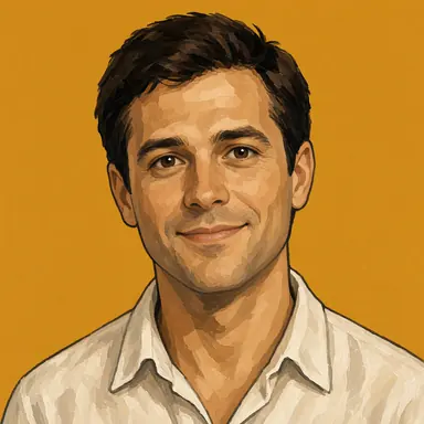 Illustrated portrait of Mike