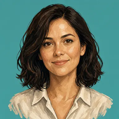 Illustrated portrait of Rachel
