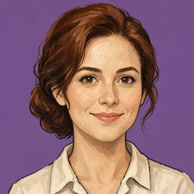 Illustrated portrait of Sarah